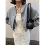 ショッピングボレロ カーディガン フォルムニットカーディガン レディース