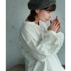 ショッピングソウルベリー ブラウス シャツ 野ばらの実の刺繍ブラウス レディース