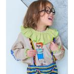 tシャツ ソデリブビッグロンＴ/前後プリント キッズ 子供服 男の子 女の子