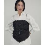 キャミソール クロスレースマルチキャミソール