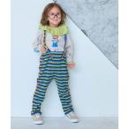 サロペット オーバーオール パイルボーダーメロー2wayサロペット キッズ 子供服 男の子 女の子