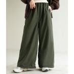  брюки [ можно выбрать 2 длина ] обратная сторона боа × водоотталкивающий теплый широкий брюки женский 