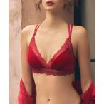 ショッピングブラ ブラジャー Velvet ベロア×レース4WAYバッククロスブラレット