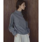 tシャツ ジャージーボトルネックプルオーバー レディース