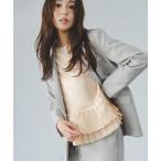 ショッピング生地 ブラウス シャツ プリーツヘムブラウス レディース