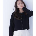 カーディガン ハートボタンニットジャケット レディース
