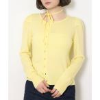 tシャツ CURVE RIBBON HG PUFF TOPS カーヴリボンハイゲージ パフトップス 冬服 春服 レディース