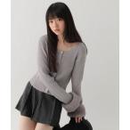 カーディガン マルチWAYファースリーブカーディガン　636799 レディース