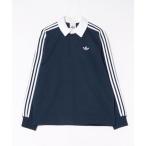 tシャツ adidas アディダス M 3ST RUGBY LS POLO ロングスリーブ KE3574 NIGHTINDIGO メンズ