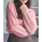 ショッピングドゥ ニット セーター 2025秋冬新作 ふわふわラメシャギーニット レディース