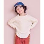 tシャツ 「26年春夏新色」ワッフルロンT キッズ 子供服 男の子 女の子