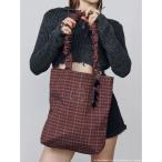 ショッピングマイメロディ トートバッグ 「マイメロディ」STUDS CHECK TOTE BAG レディース