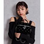  сумка на плечо сумка [ZOZO ограничение!!] стразы стеганое полотно BAG женский 