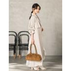 トレンチコート コート バックチュールト