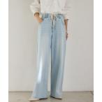 ショッピングパンツ ジーンズ デニム デニムパンツ BARNYARDSTORM / NEWカットワイドデニム / ハンドウォッシャブル「WEB限定サイズL」 レディース