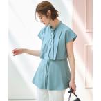 「RUIRUE BOUTIQUE」 半袖ブラウス S アクア レディース