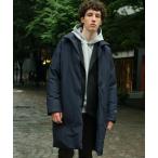 ショッピングロング 「+phenix」 ダウンコート MEDIUM ネイビー メンズ