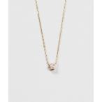 ショッピングダイヤモンド 「agete」 ネックレス FREE ゴールド系その他 レディース