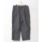 [NANO universe] легкий брюки L уголь мужской 