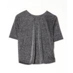 「JEANASIS」 半袖Tシャツ FREE ブラック レディース