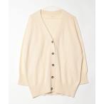 「IENA」 ニットカーディガン FREE ベージュ レディース