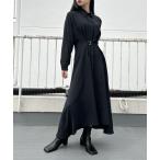 ショッピングシャツワンピース 「LVEU.」 シャツワンピース FREE ブラック レディース