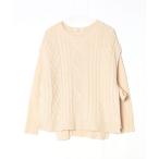 [FREAK'S STORE] вязаный ансамбль FREE бежевый женский 