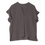 「Spick & Span」 半袖ブラウス FREE グレー レディース