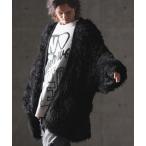 「GLIMCLAP」 ニットカーディガン M ブラック メンズ