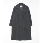 ショッピングダッフル 「ZUCCa」 ダッフルコート S size ダークグレー レディース