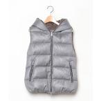 「DUVETICA」 ダウンベスト 42 グレー レディース