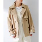 ショッピング古着 「URBAN RESEARCH Sonny Label」 トレンチコート FREE ベージュ レディース