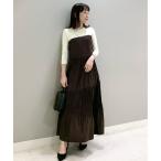 「CAST:」 長袖ワンピース M ブラ