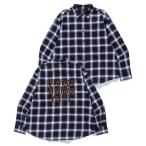 「XLARGE」 長袖ネルシャツ S ブラック メンズ