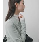 ショッピングハイネック tシャツ シアーハイネックカットトップ レディース