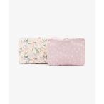 ポーチ フラワークロスケースセット レディース