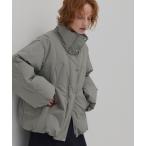 ダウンコート ダウンジャケット チェックモンスターダウンコート レディース