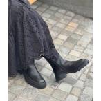 ブーツ タンクショートブーツ レディース