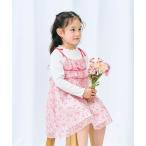 ショッピングシフォン ワンピース フラワーシフォンワンピース＿アプレレクールマシェリ キッズ 子供服 女の子