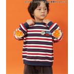 ショッピングボーダー トレーナー  ドラゴンボールコラボ エルボーパッチトレーナー キッズ 子供服 男の子 女の子