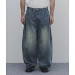 ショッピングagain ジーンズ And Again／ワイドバルーンデニム メンズ