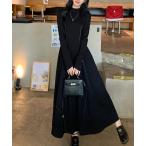 ショッピングAライン ワンピース パイピングAラインロングワンピース