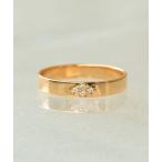 指輪 リング 「WEB限定」K18vermeil ダイヤモンド ブーケフラットリング レディース