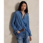 ショッピングクラシック ブラウス シャツ クラシック フィット デニム シャツ レディース
