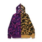  Parker SPLIT CAMO SHARK FULL ZIP HOODIE мужской женский 