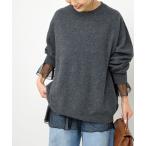 tシャツ 「追加3」チュールドットチュニックプルオーバー レディース