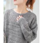 ショッピングセーター ニット セーター ラメシャギーニットプルオーバー レディース
