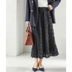 ショッピングセレモニー スカート 「手洗い可能」シアー カット ジャカード フレア スカート（セレモニー対応可）