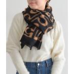 ストール マフラー モノグラムストール レディース