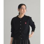 カーディガン ハート刺繍カーディガン レディース